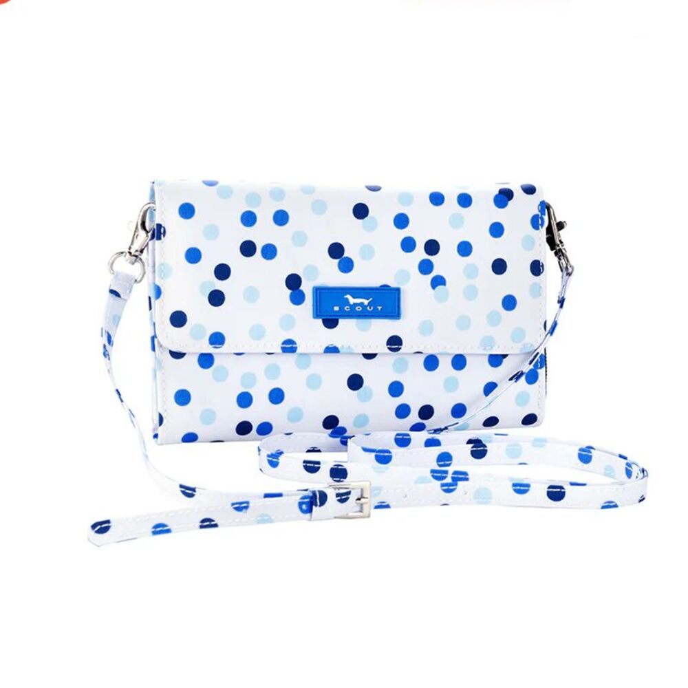 Scout Decker Crossbody Bag Polka Party Wallet Detachable Strap